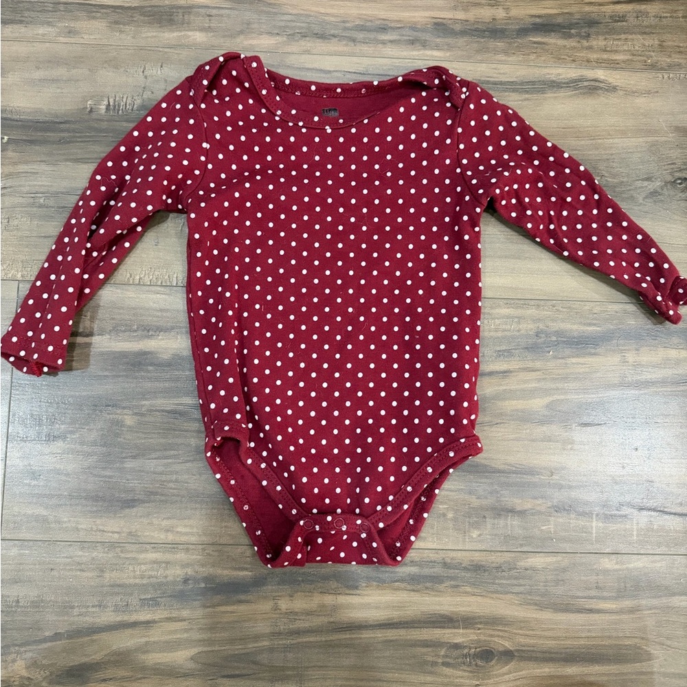 Polka Dot Kids One Piece - Red
